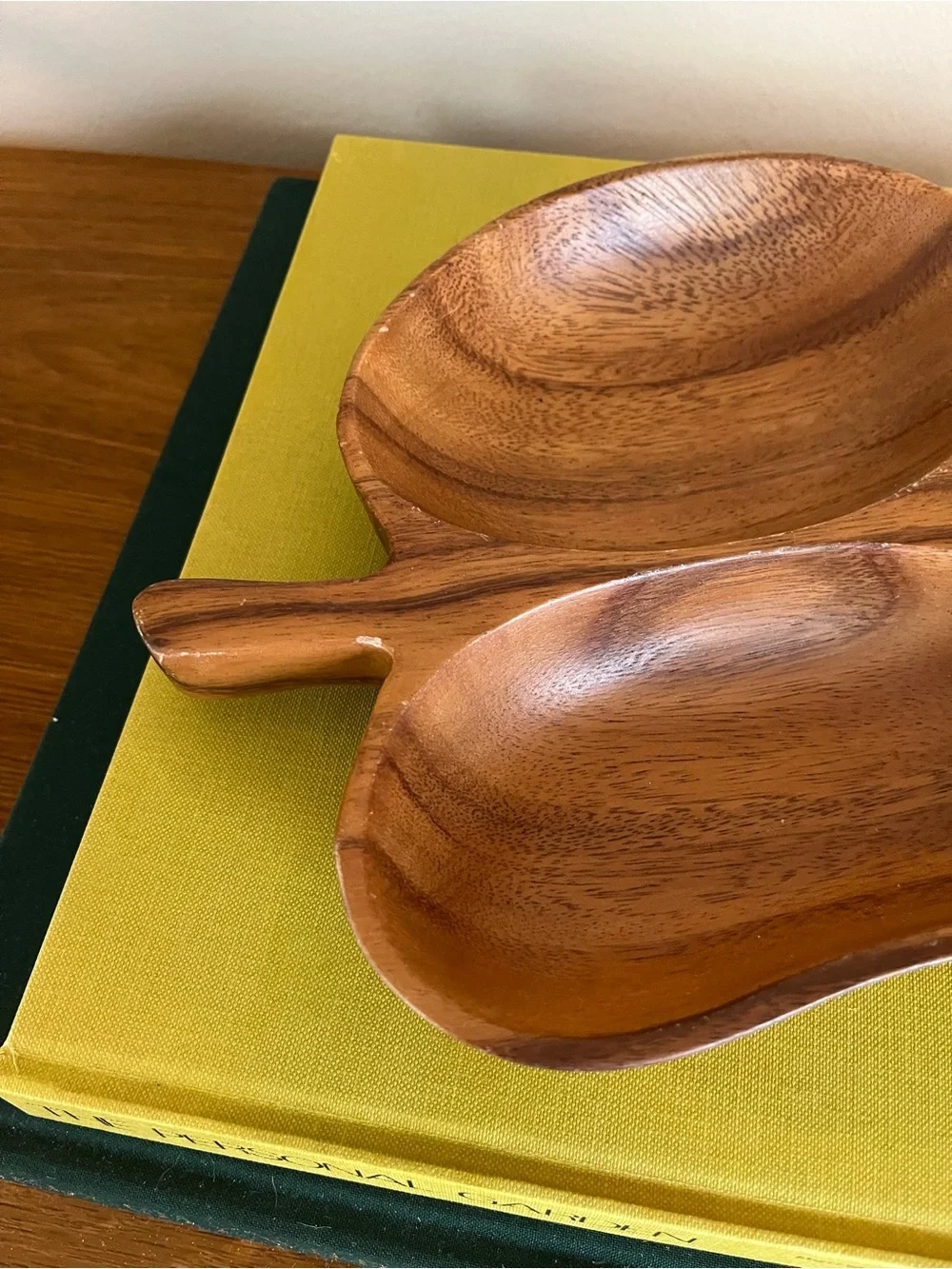 Wood Serving Dish Trio - Natural Brown